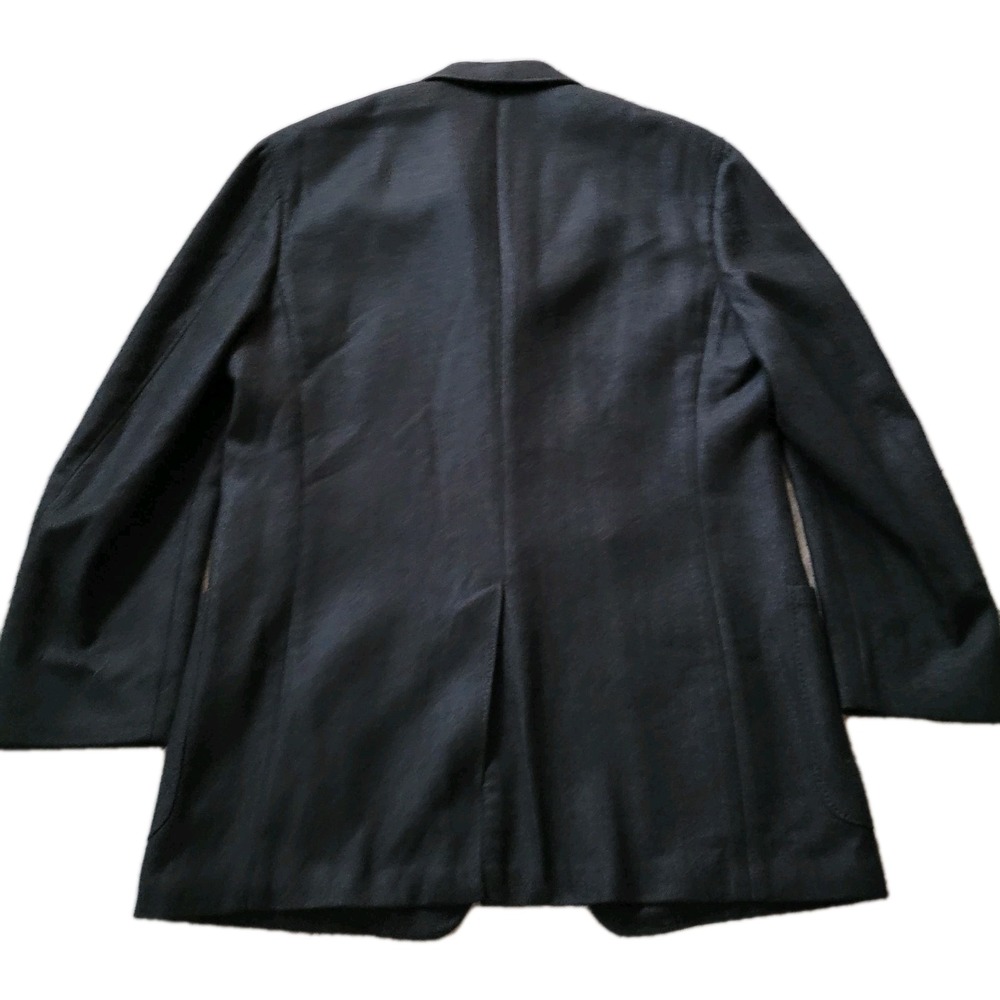 Canali Proposta Blazer 44R 50% Silk 50% Cashmere Sport Coat Patch Pockets Italy - Picture 3 of 13